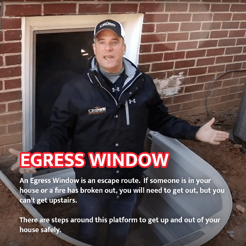 egress window escape route
