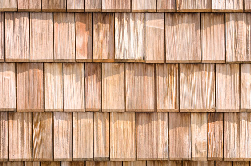 wood shingles