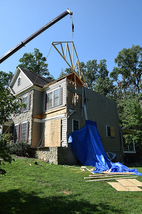 roof truss replacement